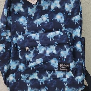 Loungefly Blue Harry Potter Backpack